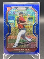 Tanner Houck 2021 Prizm 057/199 Blue Mojo Prizm Rookie Card #4 Red Sox
