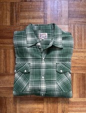 Wythe Pearlsnap Flannel Western Shirt XL