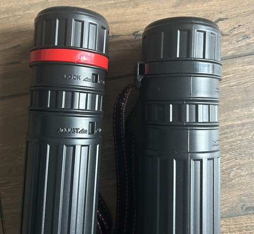 2 Plastic Poster Tubes Extendable Storage