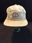 RARE Vintage Pebble Beach Golf Rope Hat by Texaco Made In USA Beige Corduroy