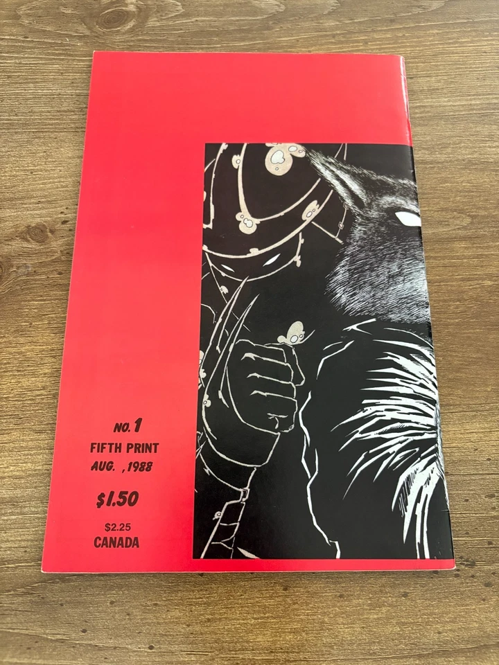 Teenage Mutant Ninja Turtles # 1 quase perfeito- Quadrinhos Mirage Studios 5ª impressão 5 J344 - Imagem 2 de 2