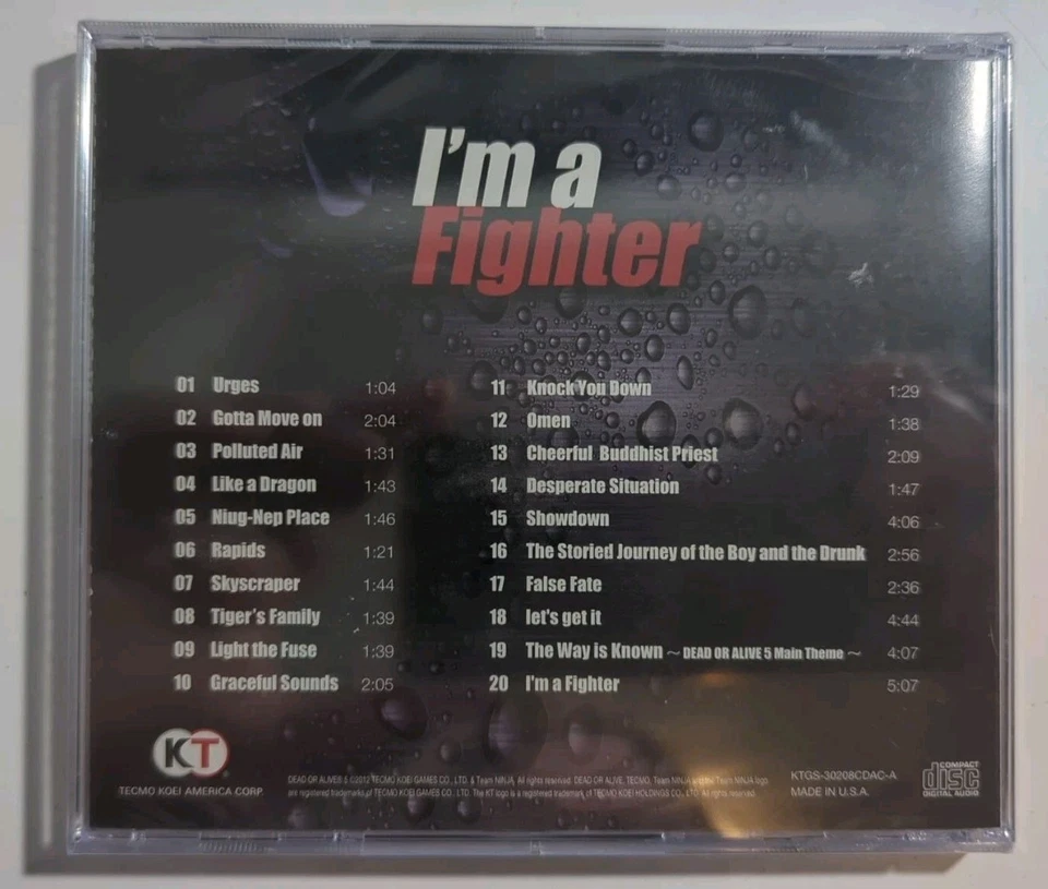 Dead Or Alive 5 - Banda sonora - Sellado Foto 2 de 3