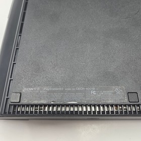Sony PlayStation 3 PS3 Super Slim Console Black HDMI Power Cables Tested
