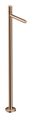 Axor Uno Einhebel-Waschtischmischer bodenstehend mit Zerogriff - Polished Red...