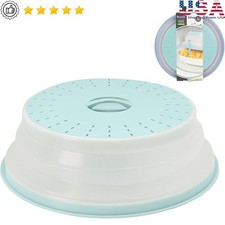 Silicone Microwave Splatter Cover Collapsible...