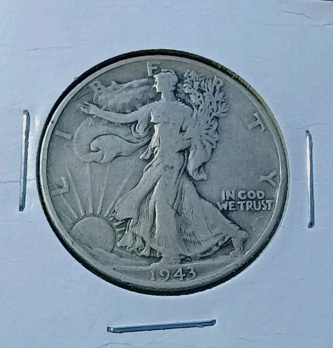 1943 Walking Liberty Half Dollar Silver Coin