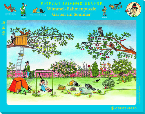 Puzzle (48 T.) Wimmlingen - Garten Im Sommer (Gerstenberg) Neu/Ovp-image