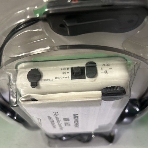 MEMOREX WR 1622 Reproductor de Cassette Estéreo para Todo Clima con Auriculares NUEVO Pro-Set - Imagen 13 de 19