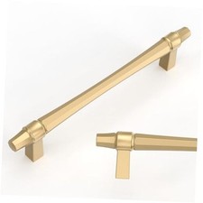 10 Pack Cabinet Pulls 5 Inch 128mm Hole 5"/128MM Hole Center Champagne Bronze