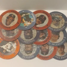 Vintage 1983 7-Eleven Slurpee MLB Coin Super Star Rare You Pick #1-12