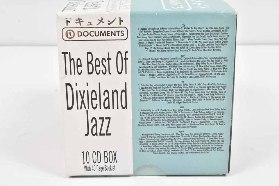 The Best Of Dixieland Jazz - 10 CD Box - Dokumente - XXL Remastered - Bild 3 von 4