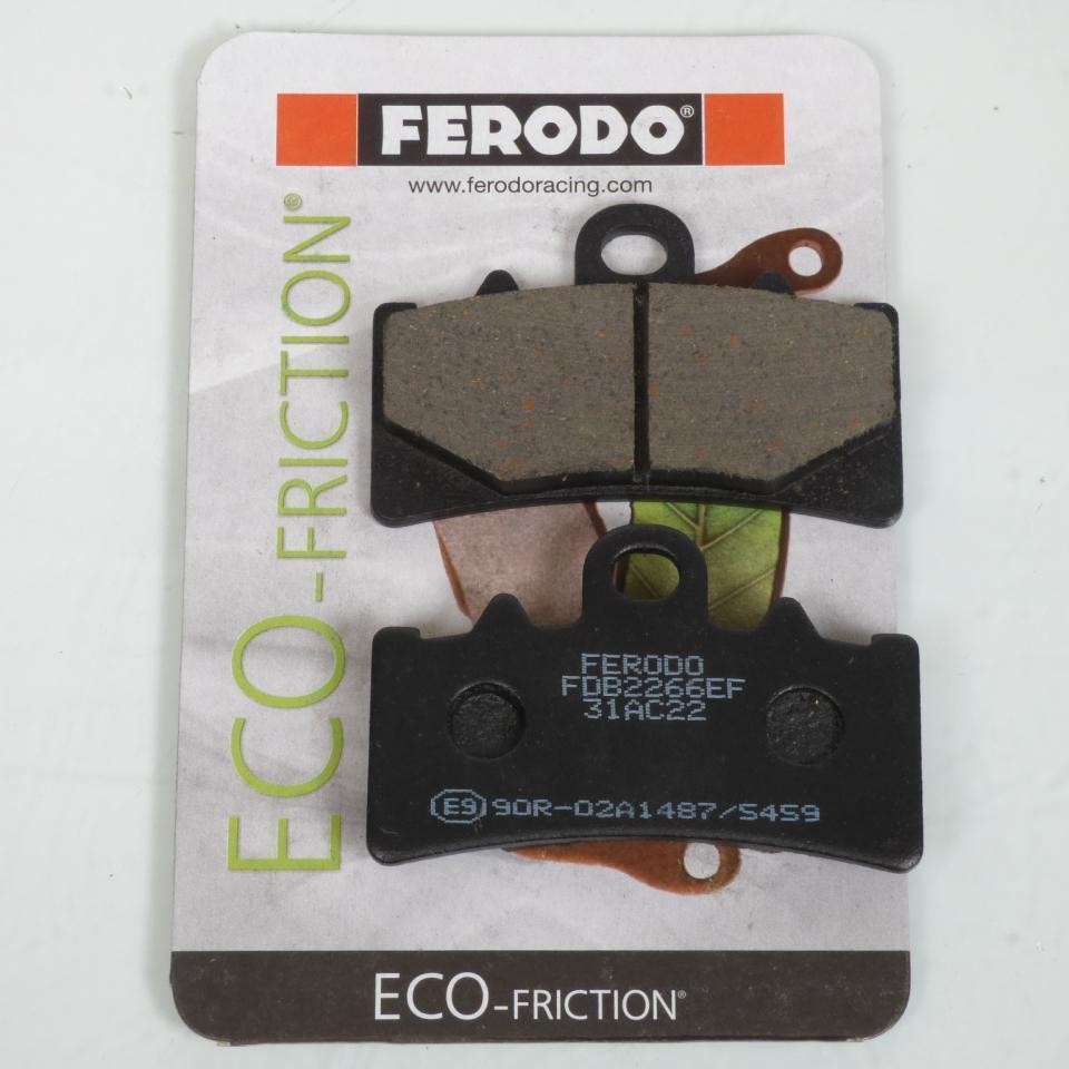 Plaquette de frein Ferodo anti-sifflement pour Voge 400 Max Luxe résolvant le manque de mordant