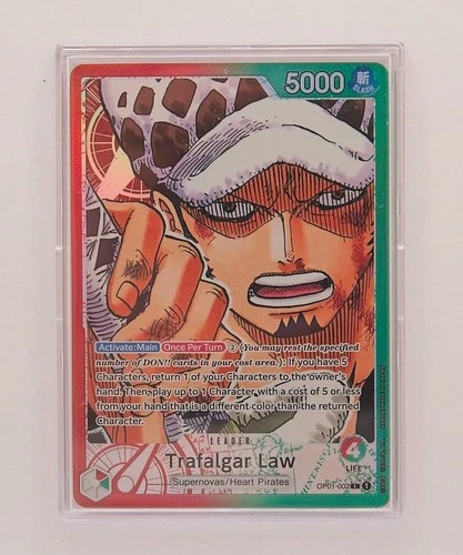 Trafalgar Law (002) (Parallel) OP01-002 Romance Dawn Foil