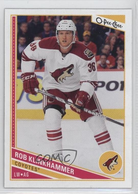 2013-14 O-Pee-Chee Rob Klinkhammer #237 e6j
