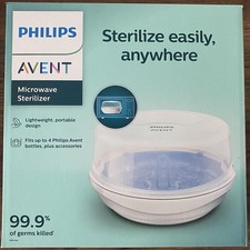 Philips AVENT SCF281/05 Microwave Steam Sterilizer for Baby Bottles