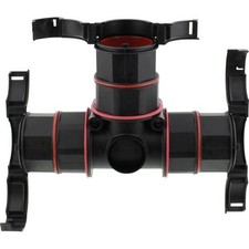 Wiska 10109766 BFT-12-12-12-BK T-Distributor Black 1pc