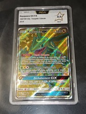 Carte Pokémon Rayquaza GX FA - 160/168 Tempête Céleste FR - Pca 9,5 