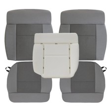 NLQR Front Driver and Passenger Side Bottom  Top Back Replacement Seat Cover...