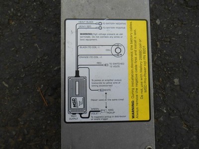 MSD 6A Electronic Ignition box PN 6200 | eBay