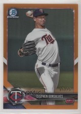 2018 Bowman Chrome Prospects Orange Refractor 5/25 Stephen Gonsalves #BCP90 1j6