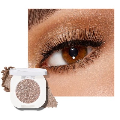 Champagne Glitter Single Eyeshadow, Champagne Pearl Glow Eyeshadow, Ultra-fin...
