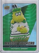 2025/26 UPPER DECK MVP VICTOR E. GREEN DALLAS STARS MASCOT STICKERS #MS-9