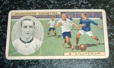 Churchman - Footballers (Coloured) No18 - G. Lillycrop, Bolton Wanderers