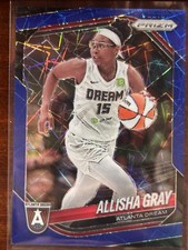 2025 Panini Prizm WNBA Allisha Gray Atlanta Dream Blue Prizm #16