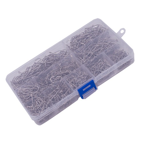1000pcs Baitholder Fishing Hooks Forged Long Shanked Fishing Hook Double Z1E5 - Picture 3 of 8