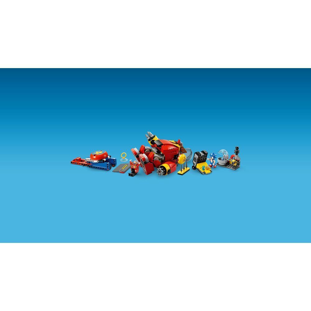 LEGO Set Sonic 76993 Sonic Contra o Robo Gigante de Dr Eggma 615 peças