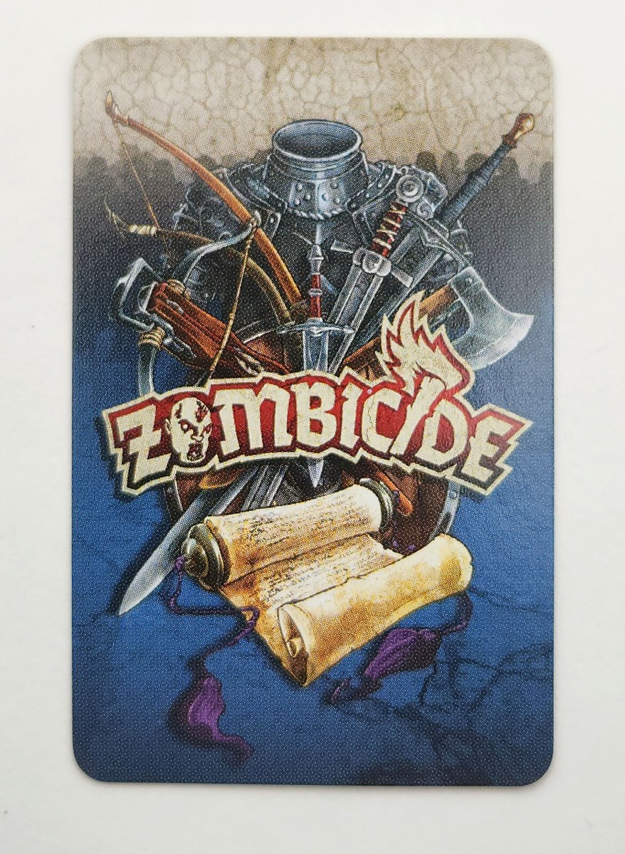 Mace Gun Vault Equipment Card Green Horde Box Zombicide Black