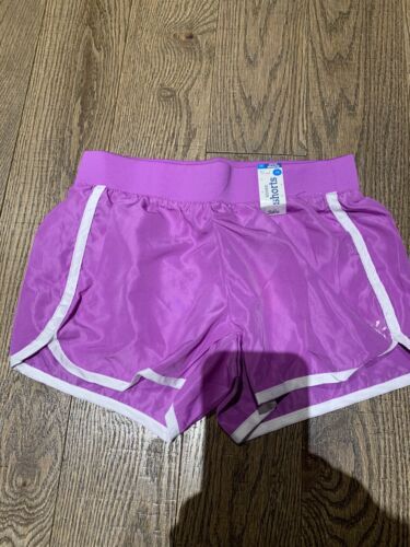 Justice Striped Purple Flower Design Shorts Size XL NWT | eBay