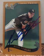 Keith Foulke Autographed 2002 Topps Baseball Signed Card #226 Chicago White Sox 