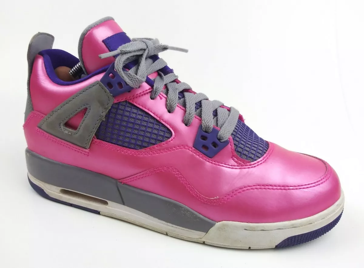 Pink 4s hotsell jordans