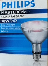 Philips Master Colour  CDM-R 70W/942 E27 30D PAR30L  30&deg;  Leuchtmittel NEU