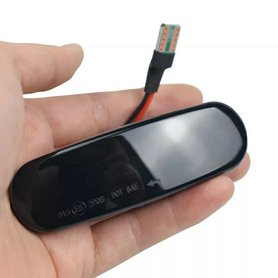 COPPIA FRECCE LATERALI FUME' PROGRESSIVE A LED PER FIAT PANDA MK2 169 CANBUS - Bild 3 von 4