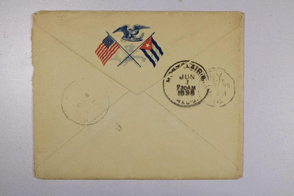 Guerra Hispanoamericana 1898 Campamento Alger con Carta sobre Estado y Enfermedad - L42000 Foto 2 de 4