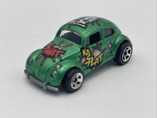 Hot Wheels Volkswagen Bug Biff Bam Boom Series 5 Spoke wheel variation #4/4 Rare