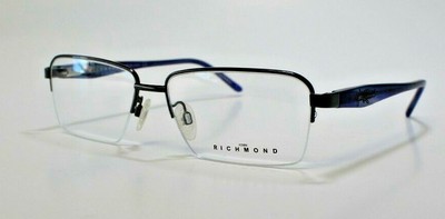  AUTHENTIC JOHN RICHMOND JR201 04 K70 BLUE EYEGLASSES FRAME 55-15-140
