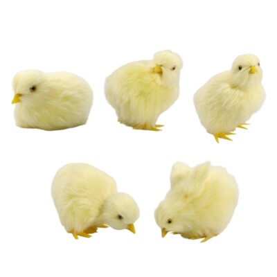 Cartoon Plush Chicken Easter Holiday Room Decors Stuffed Home Decors