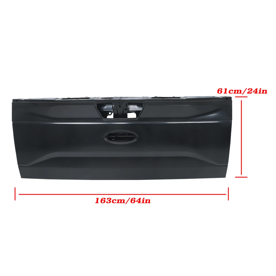 For Ford F-150 2015-2017 Models W/O Step Type Tailgate Aluminum Primed Tailgate - Image 2 of 4