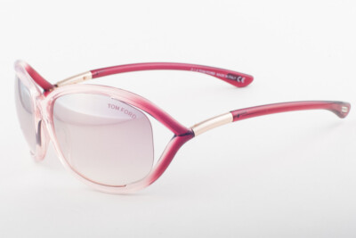 Tom Ford JENNIFER TF8 72Z Pink / Pink Mirrored Sunglasses FT008