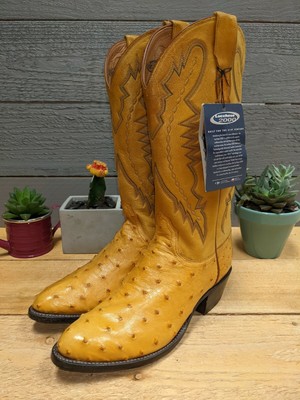buttercup ostrich boots
