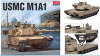 Academy 1/72 MilitÄRbausatz Panzer Usmc M1A1 Statisches Modellauto