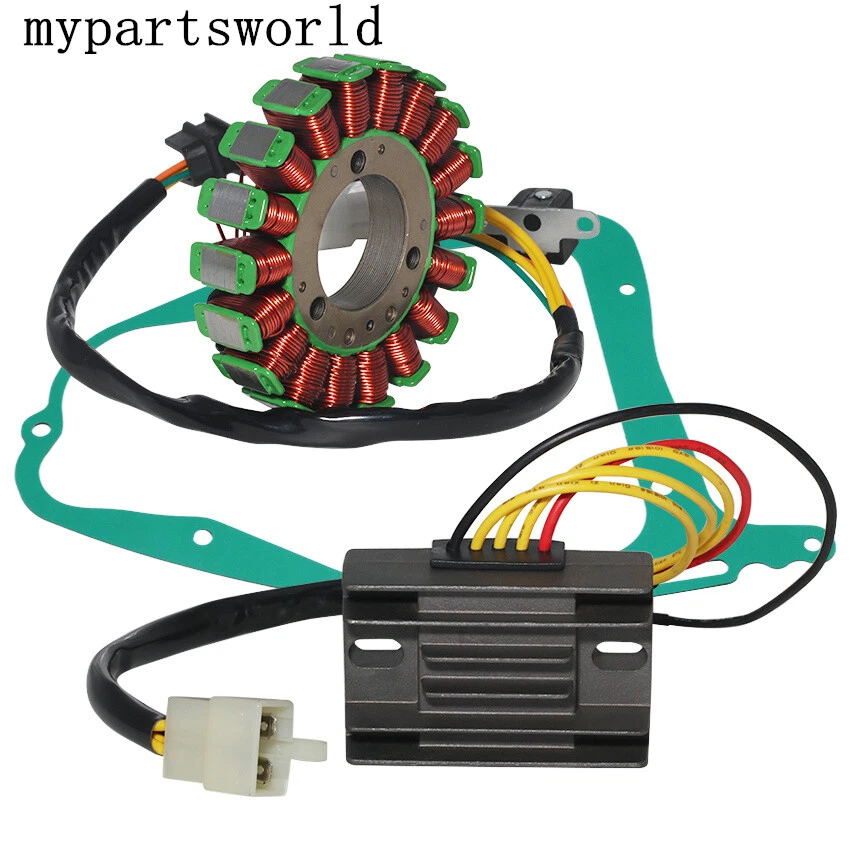 Rectificador y junta reguladora de estator para Suzuki GN250 GN250E 1982-94 32101-38302 Foto 2 de 4