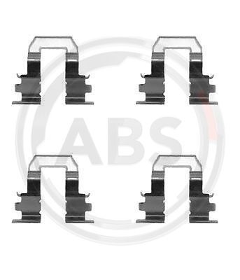 A.B.S. 1255Q ZubehöRsatz, Scheibenbremsbelag Hinten FüR Toyota-image