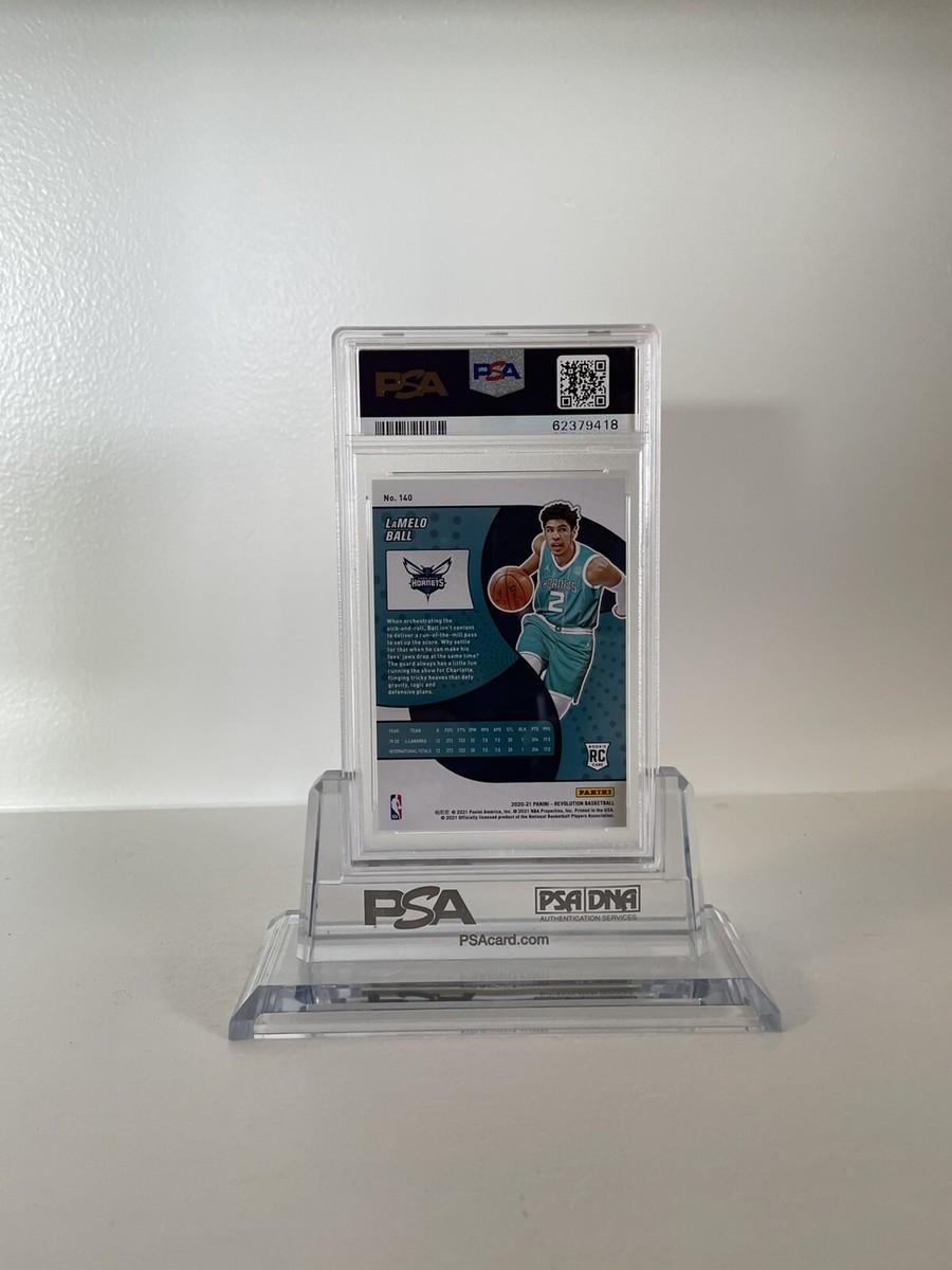 2020 Panini Revolution LaMelo Ball RC #140 PSA 10 Gem Mint 2020 Panini Revolution LaMelo Ball RC #140 PSA 10 Gem Mint