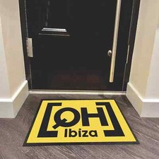 Ibiza HQ Floor Mat Man Cave Club Entrance Home Bar Door
