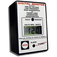 SouthWire Corp AECM200206 Circuit Tester RMS Voltage Frequency Meter LCD Display