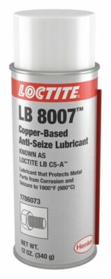 Loctite 1786073 Anti-Seize, General Purpose, Aerosol Spray Can, 12 Oz, Copper